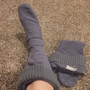 Gray capelli boot liners medium height size small.